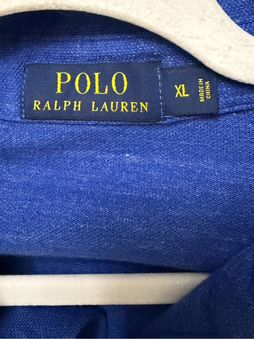 NWT Polo by Ralph Lauren Men's Long-Sleeve Polo Shirt - Blue size XL